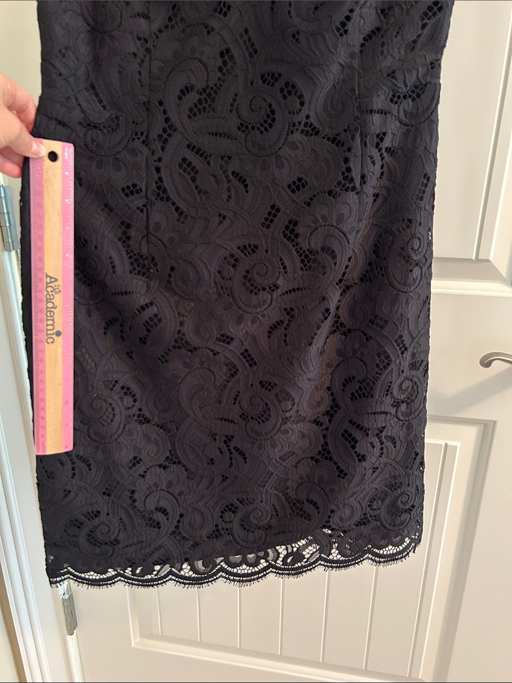 Lilly Pulitzer Black Lace Sleeveless Mini Dress - Picture 11 of 11